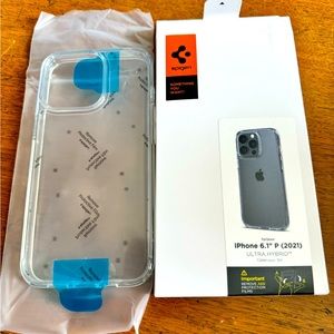 Spigen Ultra Hybrid Designed for iPhone 13 Pro Case Clear NIB